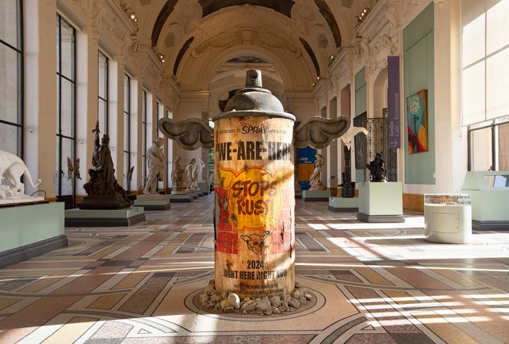 We are here : le street art au Petit Palais