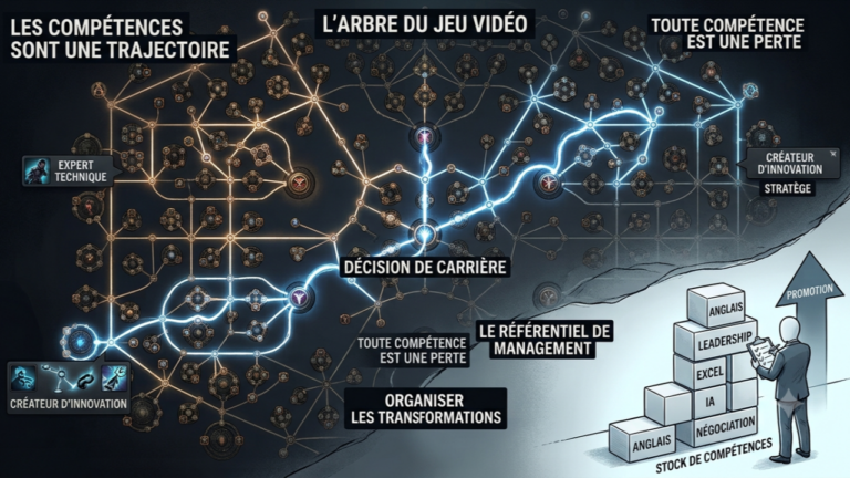Le management s'est trompé d'arbre : les jeux vidéo ont compris avant les RH que progresser consiste à choisir ses renoncements.