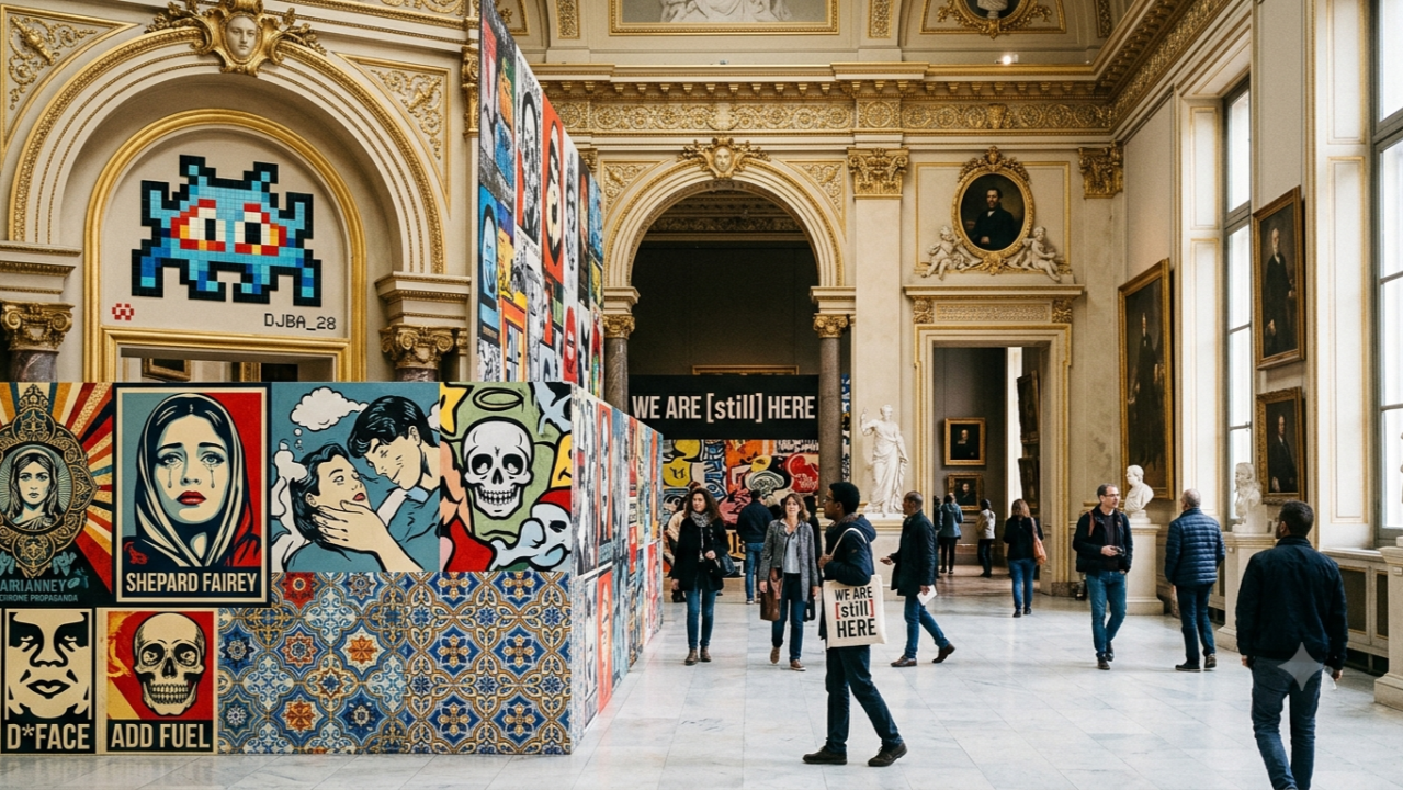 L'art urbain s'invite au Petit Palais. Une leçon de design attentionnel et de branding absolu décryptée pour les planneurs stratégiques.
